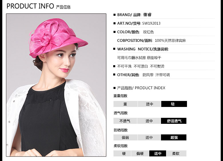 时尚麻纱帽，防紫外线帽子，麻纱帽定制，产品信息
