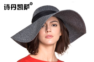 遮阳大沿草帽